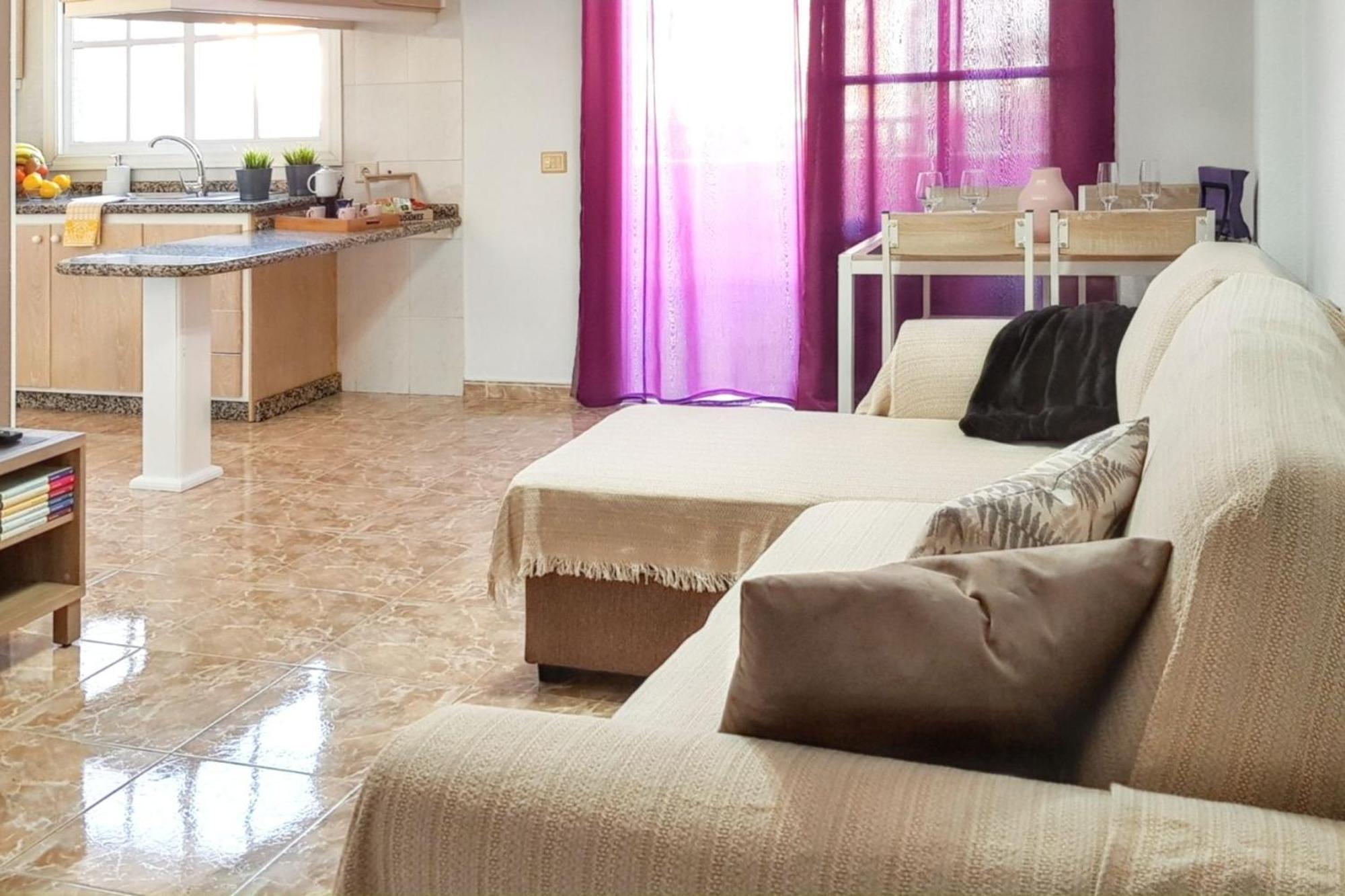 Bright Apartment In Puerto De Santiago 65 M² Terrace Eksteriør billede